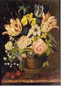 unknow artist Floral, beautiful classical still life of flowers.030 Spain oil painting artist